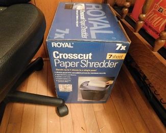paper shredder