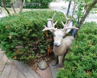 concrete deer