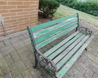 outdoor bench
