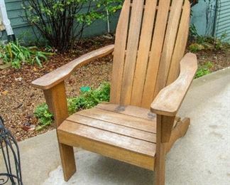 Adirondack patio chair