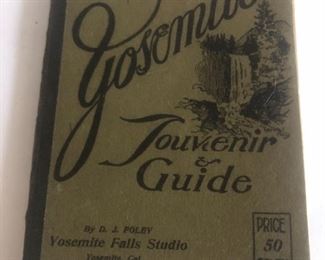 1909 Seldom Seen Yosemite Guide 