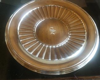 Excellent Large Sterling Silver Charger 