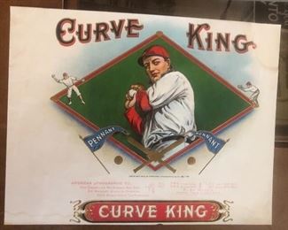1911 Curve King’ Cigar Label 