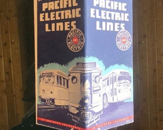 1940s Pacific Electric Railway Guide 