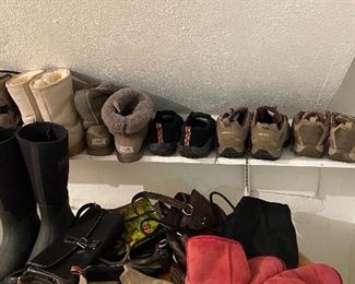 Shoes and Boots including toasty Uggs