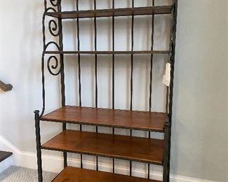 41” wide, 78” tall, 17” deep bakers rack