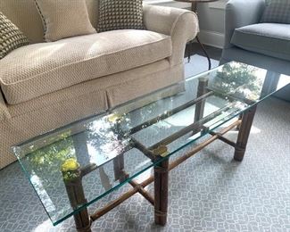 McGuire coffee table