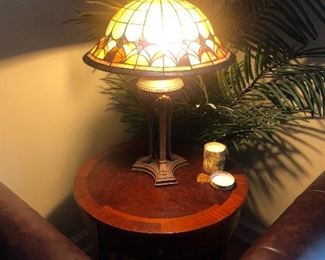 beautiful stained glass lighting