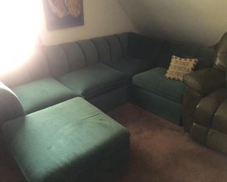 green sectional