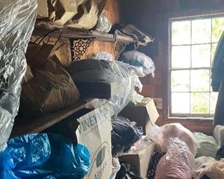 Loads of vintage clothing