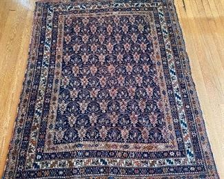 Several Antique rugs & quilts