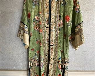 Antique late 19th Century Silk Japanese Men’s Kimono/Yukata robe, A must see!