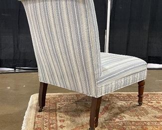 Slipper chair nice fabric