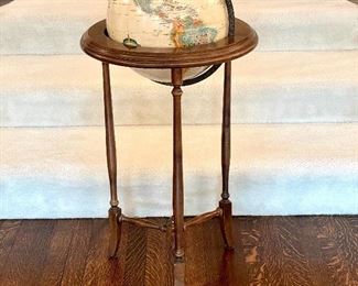 $250; World Classic series 12” diameter floor globe; sells new for $425; 16”d x 36”h