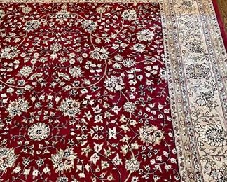 SOLD $800; Nourison 2000 wool rug; 12’ x 9’; rug #2 