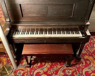 $150; antique player piano, player part does not work, needs a loving home, needs to be taken apart in four pieces, you move