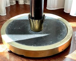base of art deco floor lamp