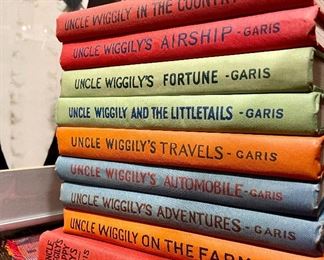 $80; set of 9 Uncle Wiggily’s readers by Howard A. Garis