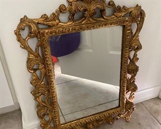 gilded mirror
