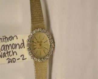 Hamilton Diamond watch