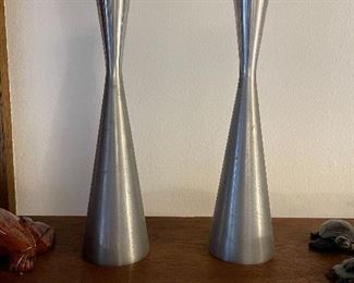 Mid Century Danish candlesticks - larger