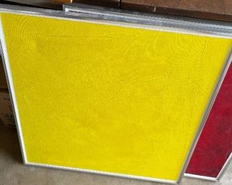 Yellow painting - Keith Stephens