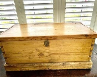 Small Antique Pine Chest