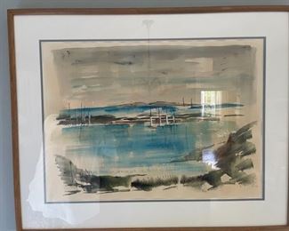 Original Watercolor by Alfred Birdsey