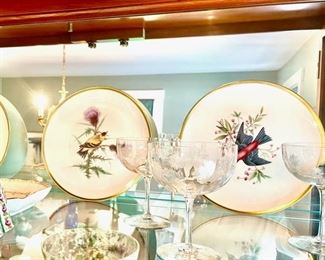 6 Hutschenreuther Audobon Bird Plates