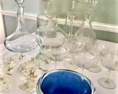 Polish Crystal Decanters and art glass