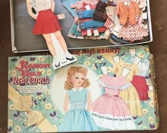 Karen Has Real Curls Paper Dolls
