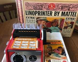 Linoprinter by Mattel