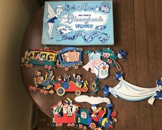 Disneyland pin ups wall hangings