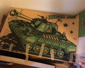 Tiger Joe Army Tank in original box