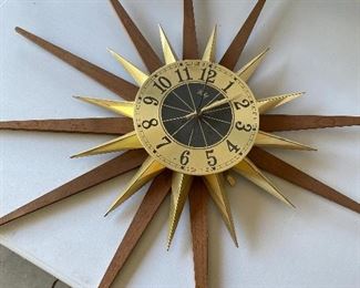 MCM starburst clock