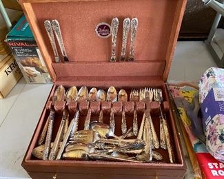 Silverware in box