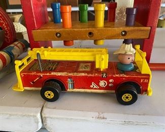 Fisher price fire engine