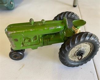 John Deere toy tractor