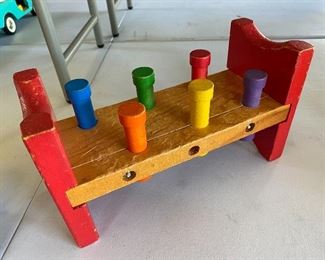 Playskool pounding bench