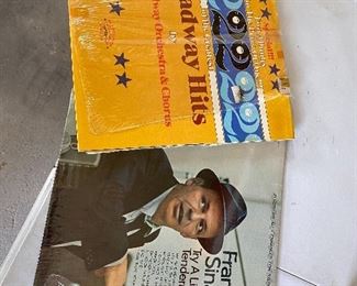 Assortment of record albums