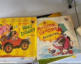 Assortment of record albums