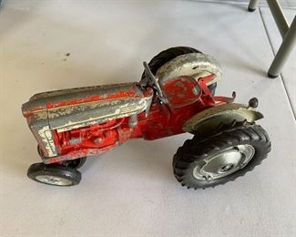 Vintage toy tractor
