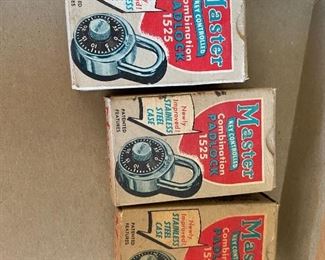 Master lock vintage locks