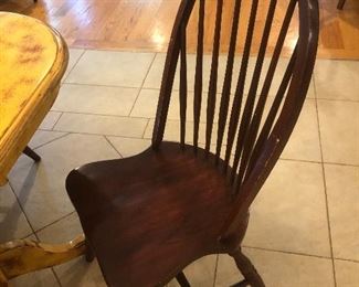 Set of six  chairs