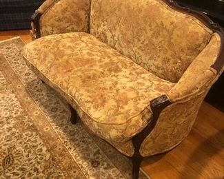 French style loveseat