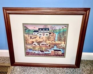 Framed print 