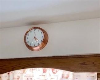 Copper molds, Copper clock