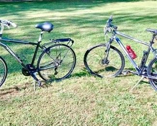 PRE-SALE AVAILABLE: Trex Verve 2 bike (left) $250 and Trex  8.3 DS bike (right) w/ disc brakes ($300)