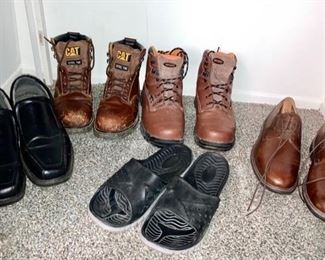 Cat steel toe shoes, Hytest Safety footwear, men's dress shoes, slip on sandals  