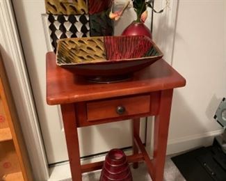 Cute Solid Wood Side Table